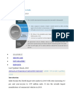 Latest Update: March, 2020: Automobile Industry in India