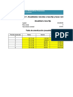 Actividad 1. Anualidades Vencidas A Tasa Fija y Tasas Variables Anualidad A Tasa Fija