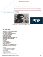 El Placard: POEMAS DE AUDRE LORDE