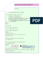 D & F (Q 6, 7 & 8, P 1) 2001: Ifferentiation Unctions Aper