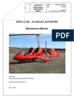 APOLLO AG - 01 HALLEY AUTOGYRO Maintenance Manual