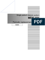 Periodic Replacement Manual: Single Patient Dialysis System