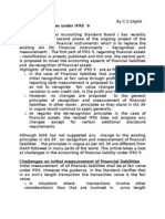 IFRS Accounting of Financial Liabilities