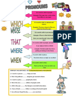 Relative Pronouns