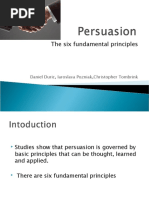 The Six Fundamental Principles: Daniel Duric, Iaroslava Pozniak, Christopher Tombrink