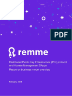 Review REMME BC Solution 022018