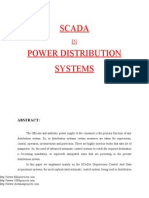 Scada in Power Distribution Systems