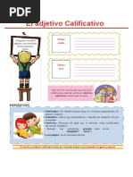 Clases de Adjetivos Calificativos