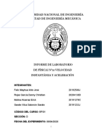 Informe 2 - Fisica 1 2020-1