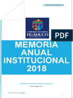 Memoria Anual Gorehco 2018