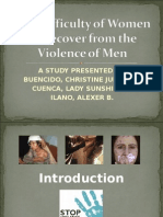 The Difficulty of Women To Recover From The Violence of Men