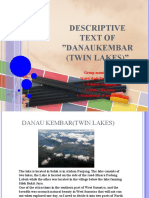 Descriptive Text of "Danaukembar (Twin Lakes) "