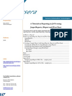A Tutorial On Reporting in JAVA Using Jasper Reports, Ireport and JFreeChart