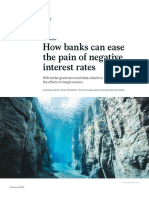 How Banks Can Ease The Pain of Negative Interest Rates