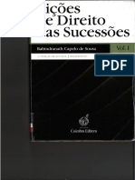 Lições de Direito Das Sucessões - Capelo de Sousa - Vol I