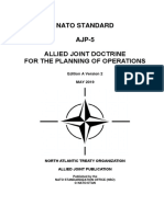 Nato Standard AJP-5 Allied Joint Doctrine For The Planning of Operations