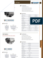 KGUARD CSP-3642-6 IR Camera