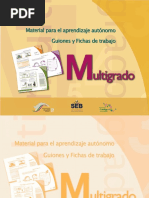 Material para El Aprendizaje Autonomo Guiones y Fichas de Trabajo Espanol PDF