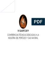 Procesos de Refinació en VI GASPET 2019