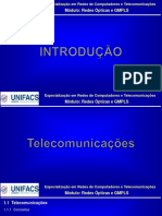 Apresentação - UNIFACS - Módulo de Redes Ópticas e GMPLS