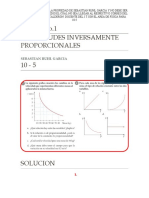 Activida # 1 de Magnitudes Directamente Proporcionales