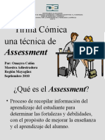 Tirilla Comica Una Tenica de Assessment