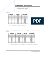 Problemas Costos