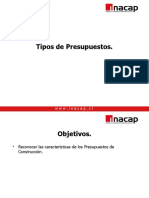 Tipos de Presupuestos