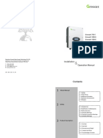 Growatt 750-3000-S User Manual