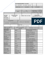 Incident Accident Register