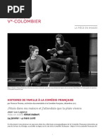 Piece en Images Histoire de Famille A La Comedie Francaise 11012018