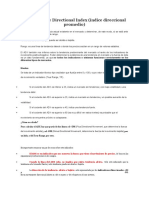 ADX-Average Directional Index (Índice Direccional Promedio)