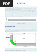 Calculating Bend Allowance