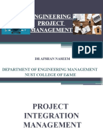 Engineering Project Management: Department of Engineering Management Nust College of E&Me