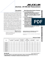 15kV ESD-Protected, +5V RS-232 Transceivers: General Description Next-Generation Device Features