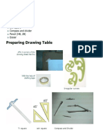 Layout of A Drawing Sheet