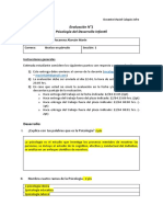 Evaluacion Psicologia Infantil Profe Maciel