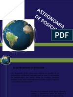 Astronomía de Posición