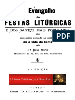 Pe Julio Ma de Lombaerde - O Evangelho Das Festas Litúrgicas PDF