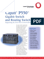 Cajun P550: Gigabit Switch and Routing Switch