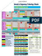 Balochistan University of Engineering & Technology, Khuzdar: ACADEMIC CALENDAR 2018-2019