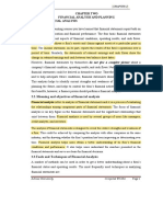 Chapter Two Financial Analysis and Planning Part One-Financial Analysis 2.1