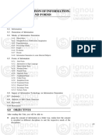 Unit 6 Generation of Information: Modes and Forms: Structure