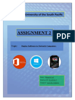 Assignment 2: University of The South Pacific