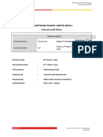 Internal Audit Policy - V.3 Final 12th March 2020