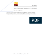 Basic Electrical Parameters Measurement Laboratory: A K-12 Outreach Project