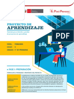 Proyecto de Aprendizaje - Primaria