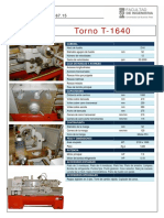 Ficha #1 - Torno TRAVIS T-1640 PDF