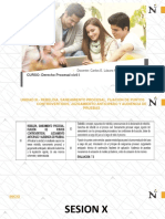 CURSO: Derecho Procesal Civil I: Docente: Carlos E. Lázaro Reyna