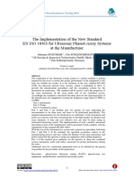 The Implementation of The New Standard EN ISO 18563 For Ultrasonic Phased-Array Systems at The Manufacturer